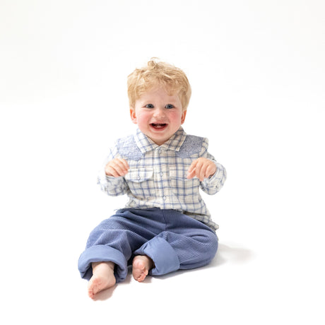 Long Sleeve Western Pearl Snap Shirt - HoneyBug 