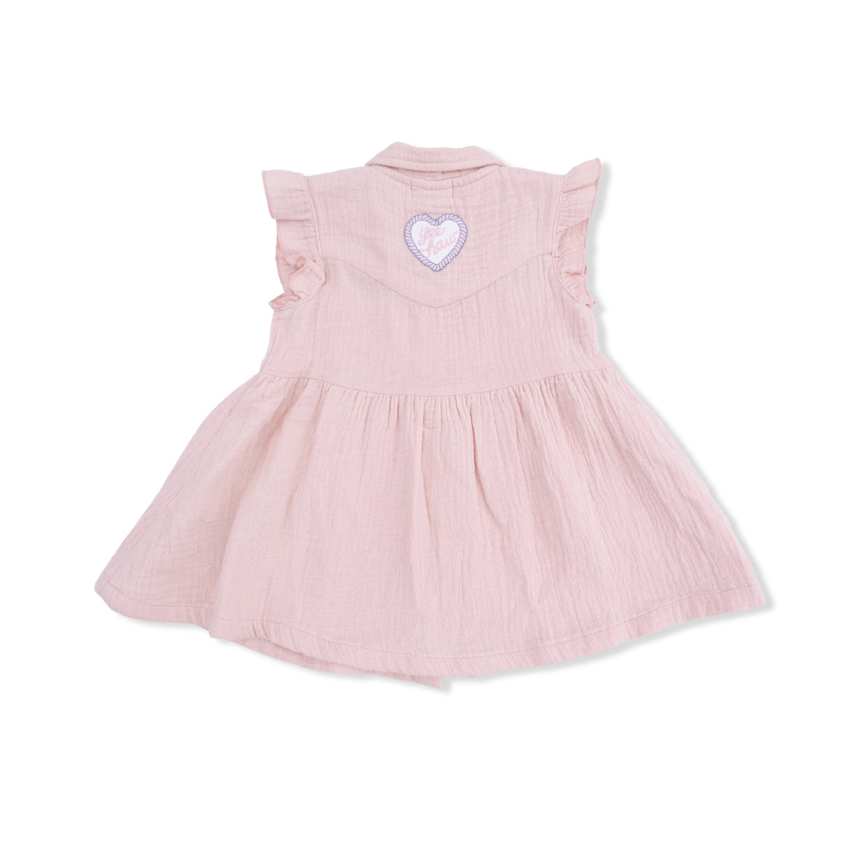 Yee Haw Cowgirl - Western Pearl Snap Dress & Bloomer