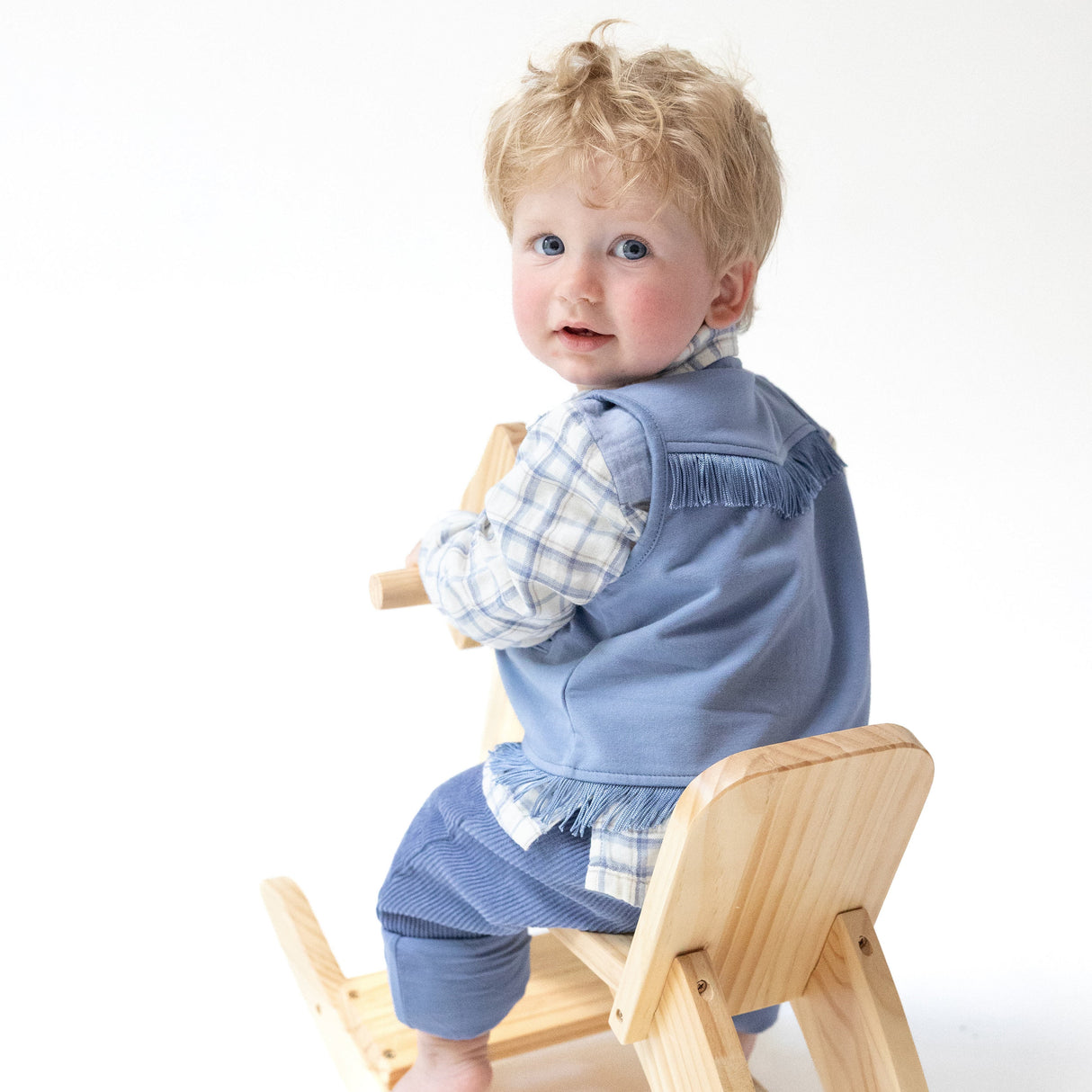 Western Fringe Vest - HoneyBug 