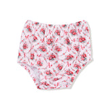 Box Pleat Dress with 3/4 Sleeve + Peter Pan Collar & Diaper Cover - HoneyBug 