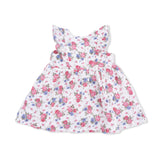 Cabbage Roses - Ruffle Sleeve Dress and Bloomer