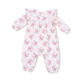 Long Sleeve Petal Ruffle Romper - HoneyBug 