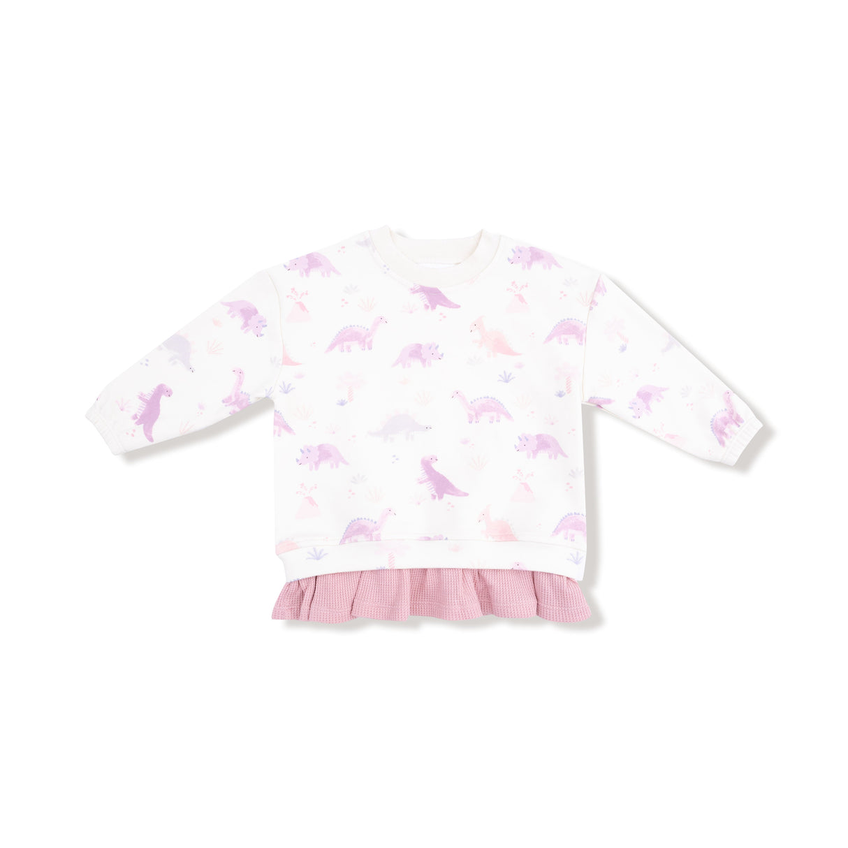 Pull Over Sweatshirt with Ruffle and Flare Pant - HoneyBug 