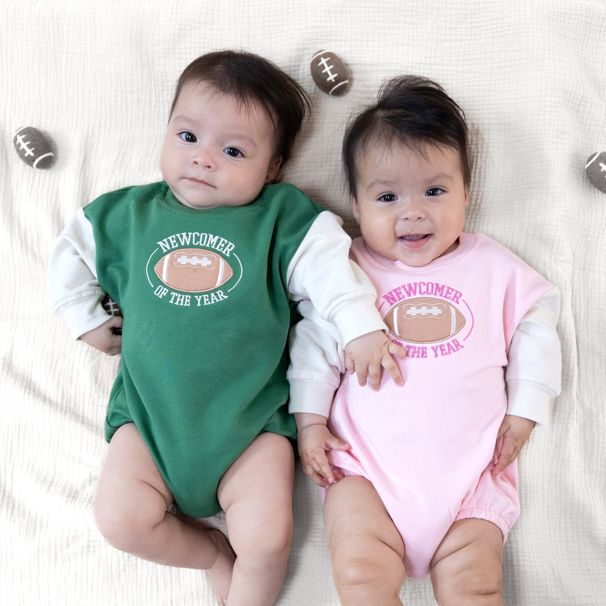 Sweatshirt Bubble Newcomer - Varsity Pink - HoneyBug 