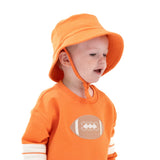 Bucket Hat - Varsity - Orange - HoneyBug 