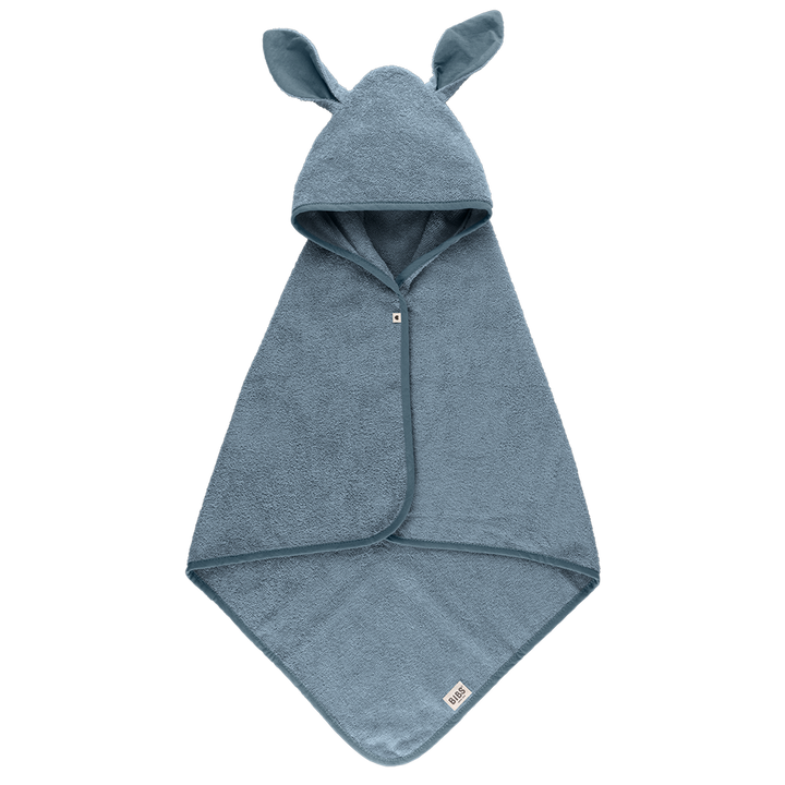 Kangaroo Hoodie Towel - Petrol - HoneyBug 