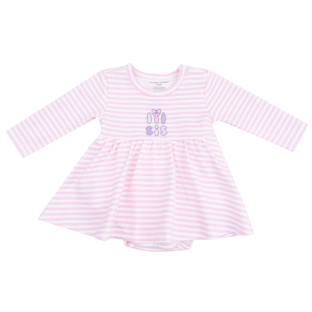 Long Sleeve Play Bodysuit Dress - HoneyBug 