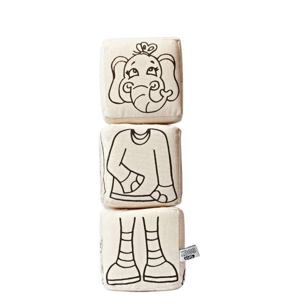 Kiboo Kids Blocks with Magnets - Animal Set - HoneyBug 