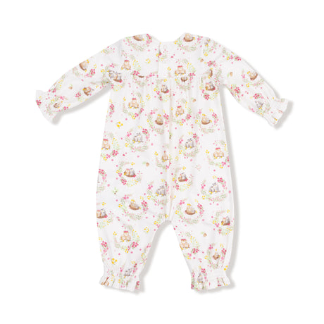 Smocked Romper - HoneyBug 