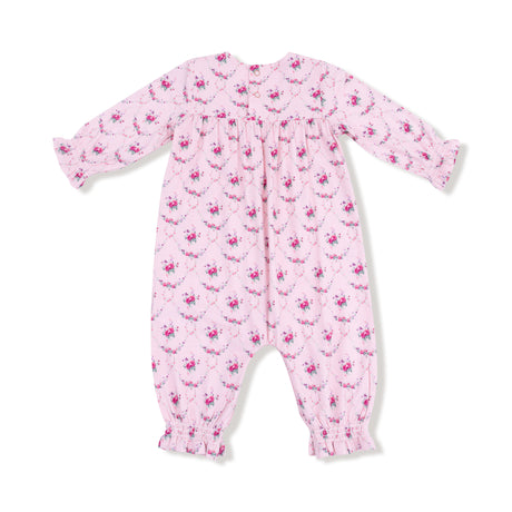 Smocked Romper - HoneyBug 