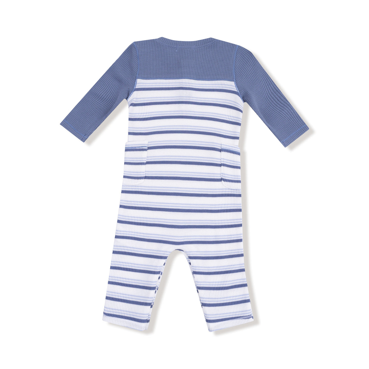 Romper with Contrast Sleeves - HoneyBug 