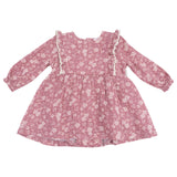 Ruffle Long Sleeve Bubble with Skirt - HoneyBug 