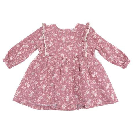 Ruffle Long Sleeve Bubble with Skirt - HoneyBug 