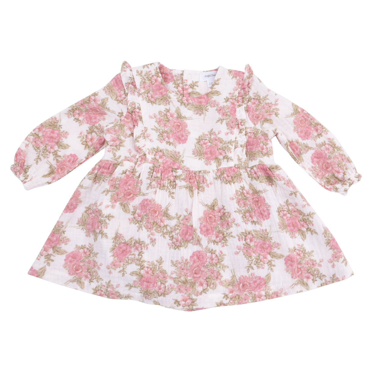 Ruffle Long Sleeve Bubble with Skirt - HoneyBug 