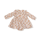 Ruffle Long Sleeve Bubble with Skirt - HoneyBug 
