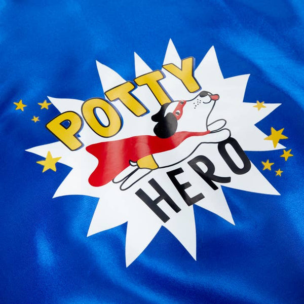 Potty Hero Cape & Diy Cuffs/Mask - HoneyBug 
