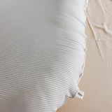 Oat Ribbed Baby Lounger Cover