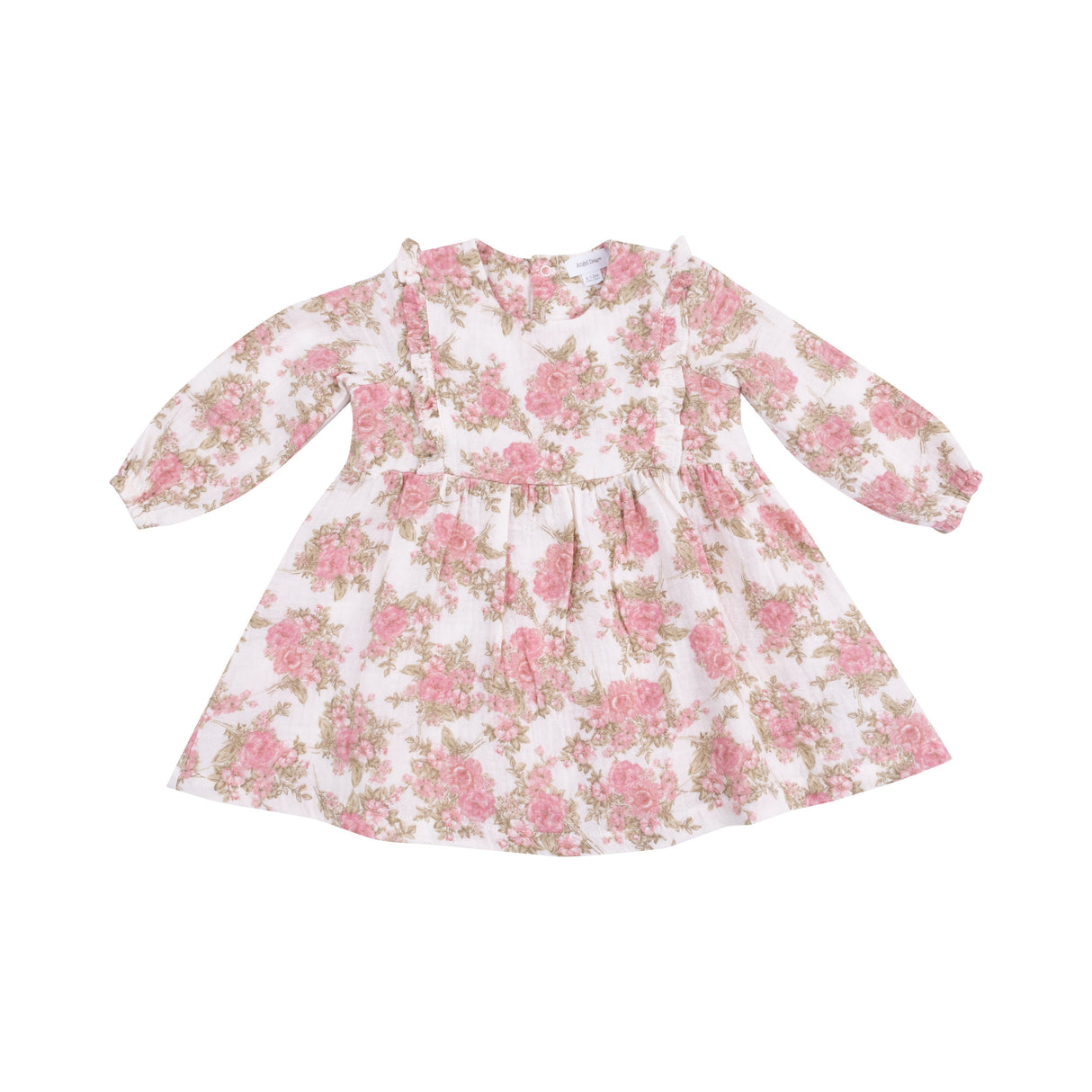 Ruffle Long Sleeve Dress and Ribbed Legging - HoneyBug 