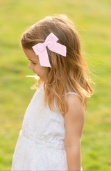 Seersucker Hair Bow