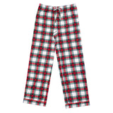 Holiday Plaid - Adult Pant with Pockets and Piping - HoneyBug 