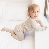LONG SLEEVE 2 PIECE SETS- Clay Ribbed - HoneyBug 