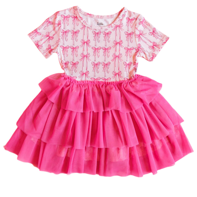 BOW CUTE DREAM TUTU DRESS - HoneyBug 