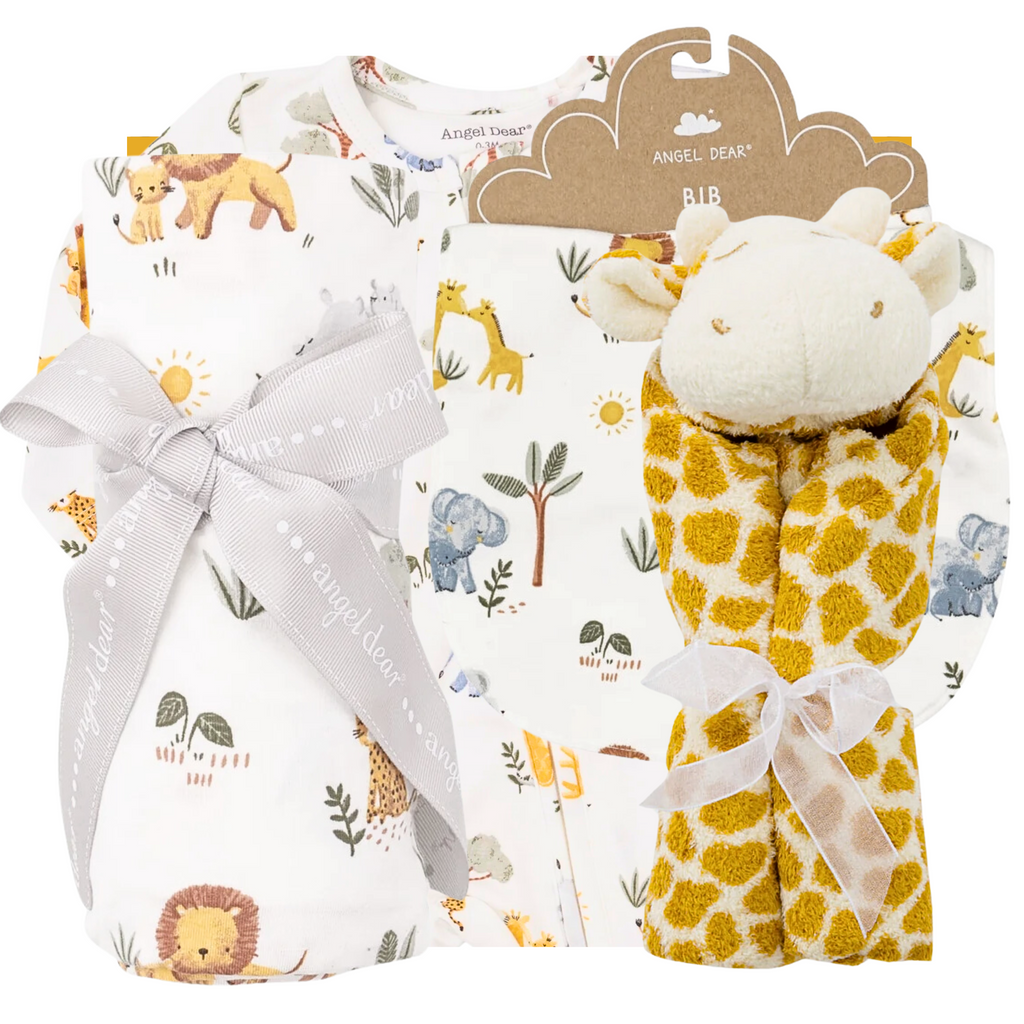 Safari Baby Gift Box - Giraffe - HoneyBug 