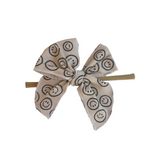 Sailor Bow Baby Girl Nylon Headband Bow Clips