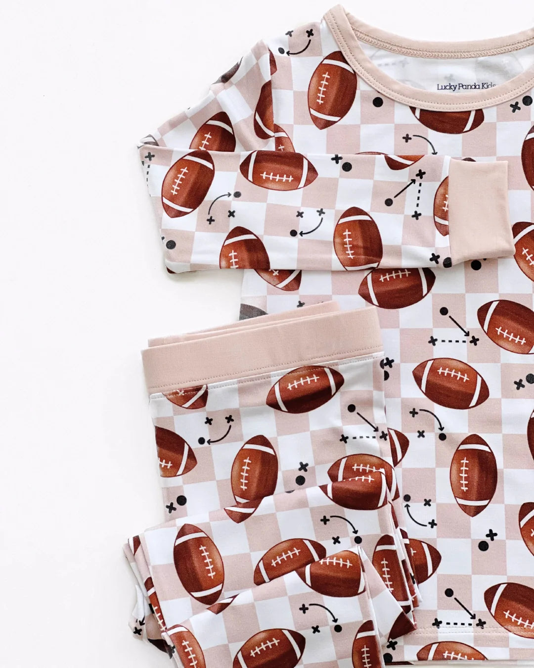 Bamboo Two Piece Set | Game Day - HoneyBug 