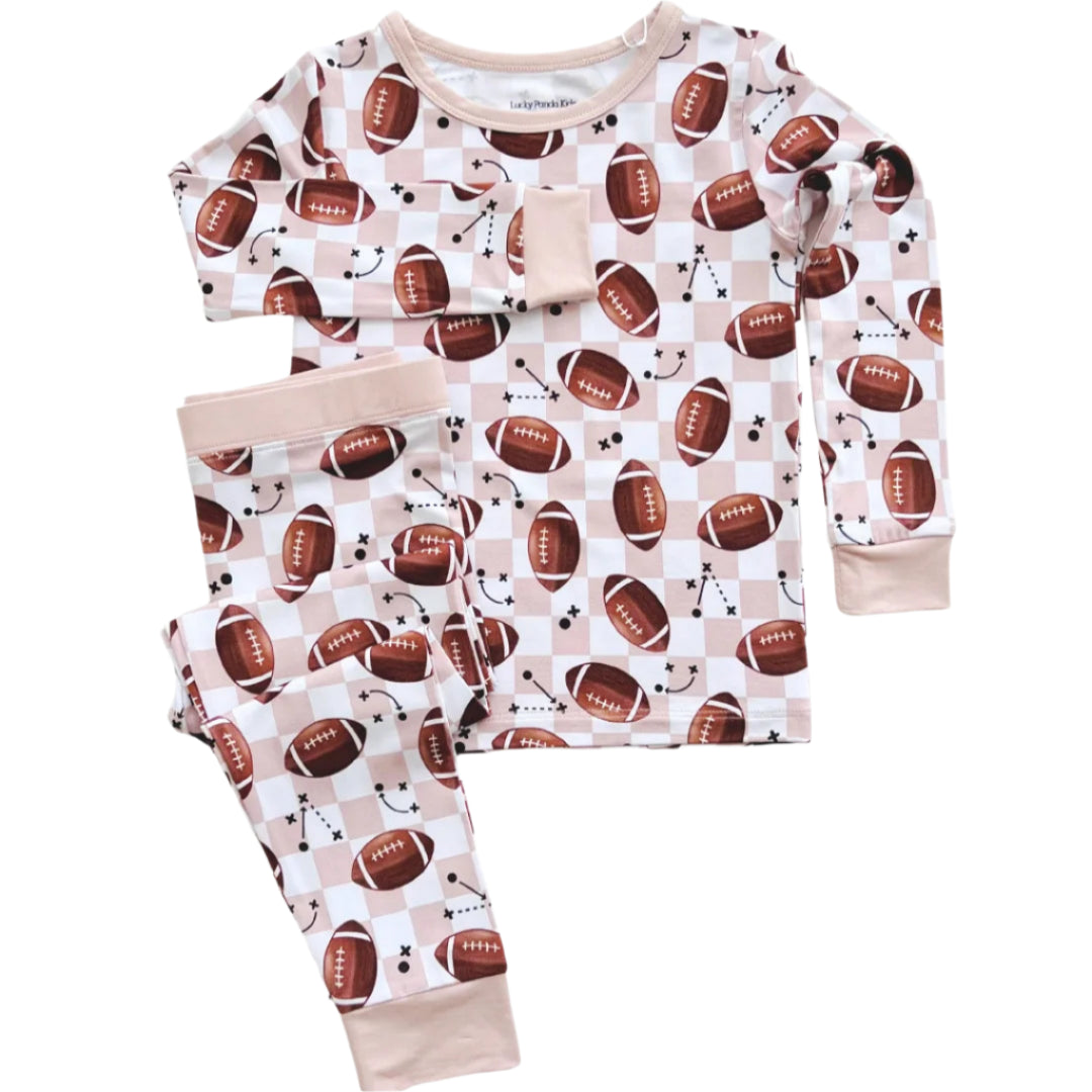 Bamboo Two Piece Set | Game Day - HoneyBug 