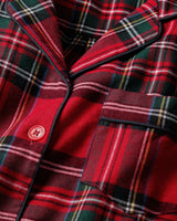 Men's Brushed Twill Pajama Set in Imperial Tartan - HoneyBug 