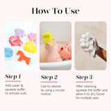 Sally Stegosaurus | Spongeasaurus Dinosaur Buffer - HoneyBug 