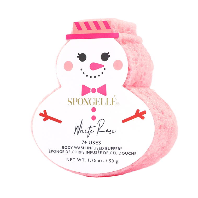 White Rose | Holiday Snowman - HoneyBug 