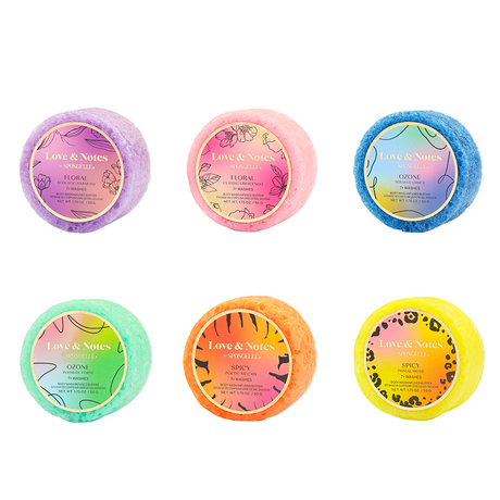 Love & Notes Spongette Assorted Pack - HoneyBug 