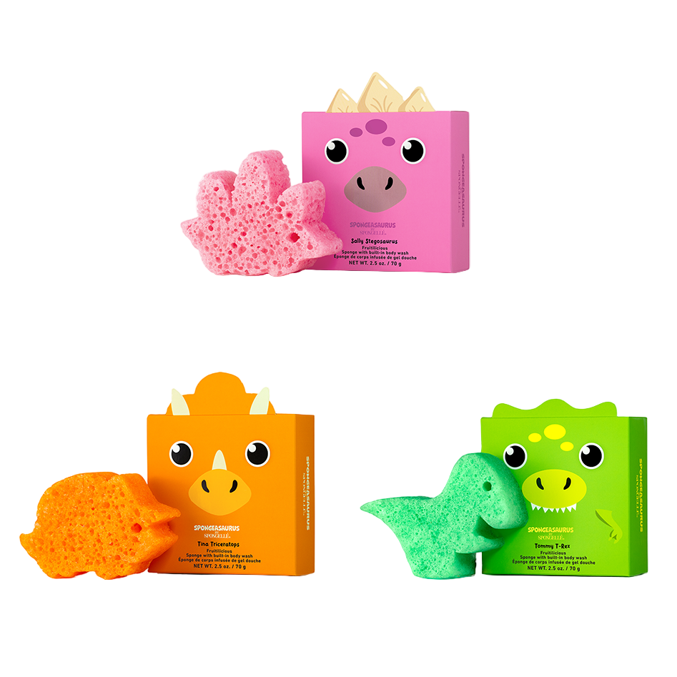 Spongeasaurus Assorted Pack - HoneyBug 