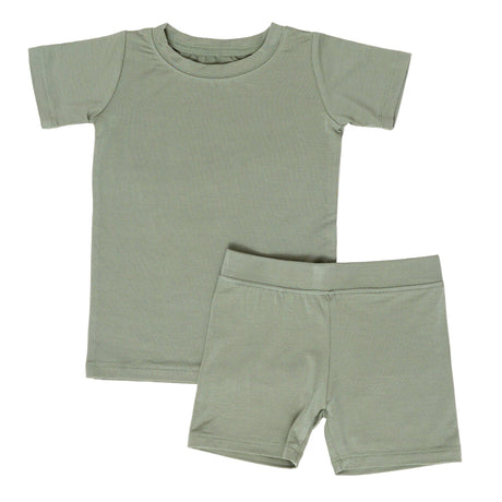 Acadian - CloudBlend™ Short Sleeve Pajamas Set - HoneyBug 
