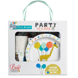 Party Animal - Birthday Party Supplies in a Box - HoneyBug 