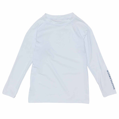 White LS Rash Top - HoneyBug 
