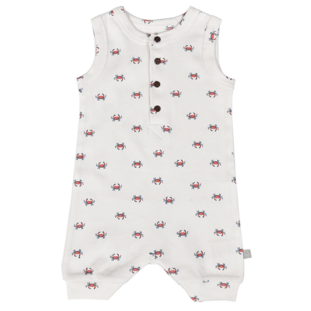tank romper | crab - HoneyBug 