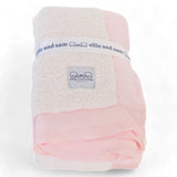 Classic Satin Border Blanket - Pink