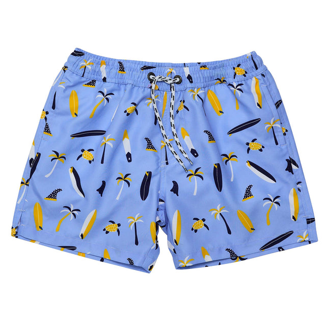 Turtle Break Swim Short - HoneyBug 