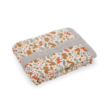 Cotton Muslin Baby Quilt - Fall Friends - HoneyBug 