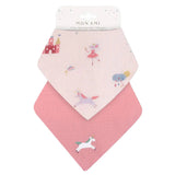 Chateau Magique 2 Pk Bib Set - HoneyBug 