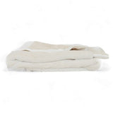 Luxury Satin Border Blanket - Ivory