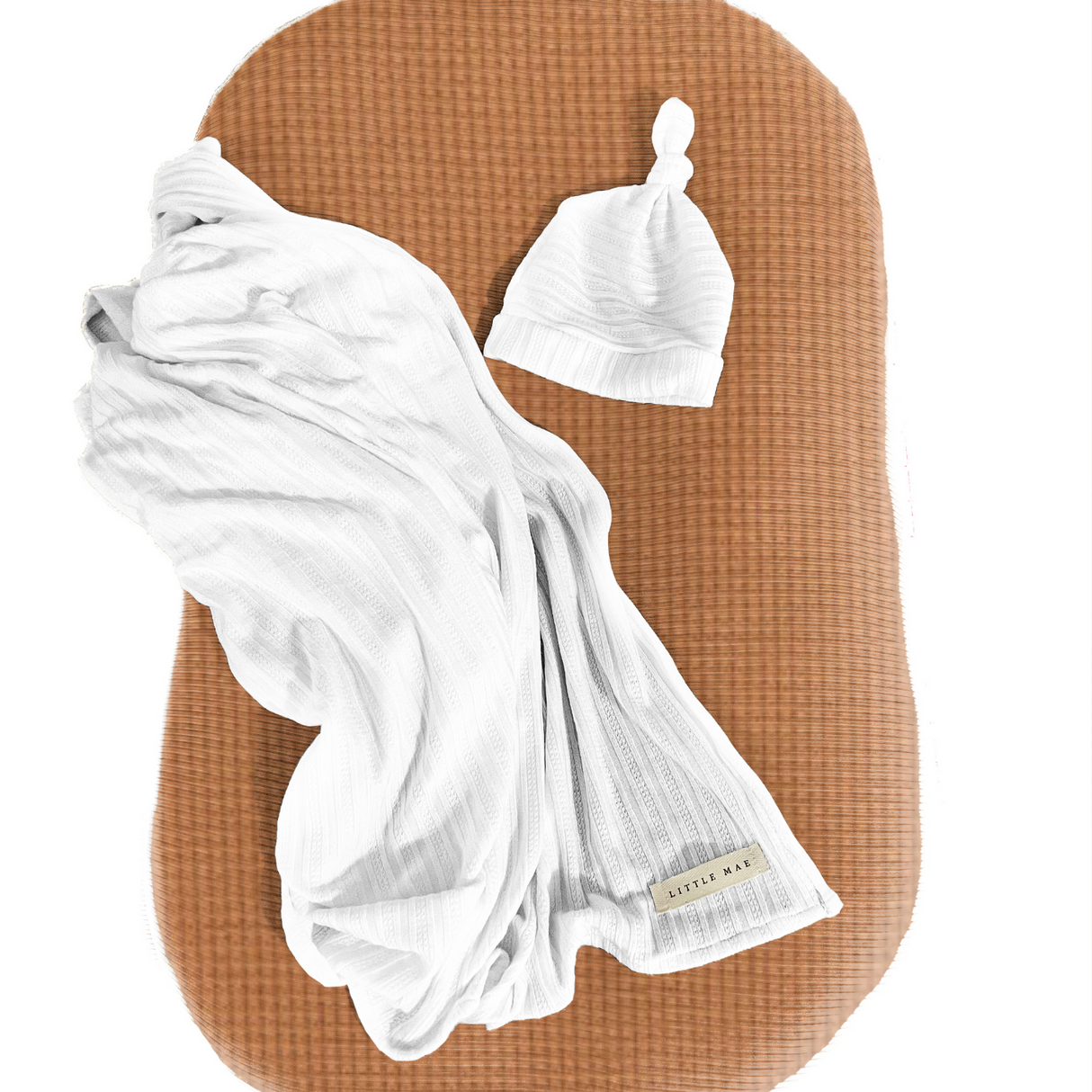 Caramel Waffle Baby Lounger Cover