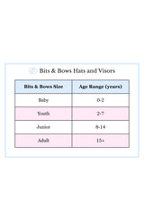 Sister Bow Baseball Hat (Baby, Youth)