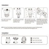 Haakaa Silicone Freeze-N-Feed Replacement Pouch 1 pk - HoneyBug 