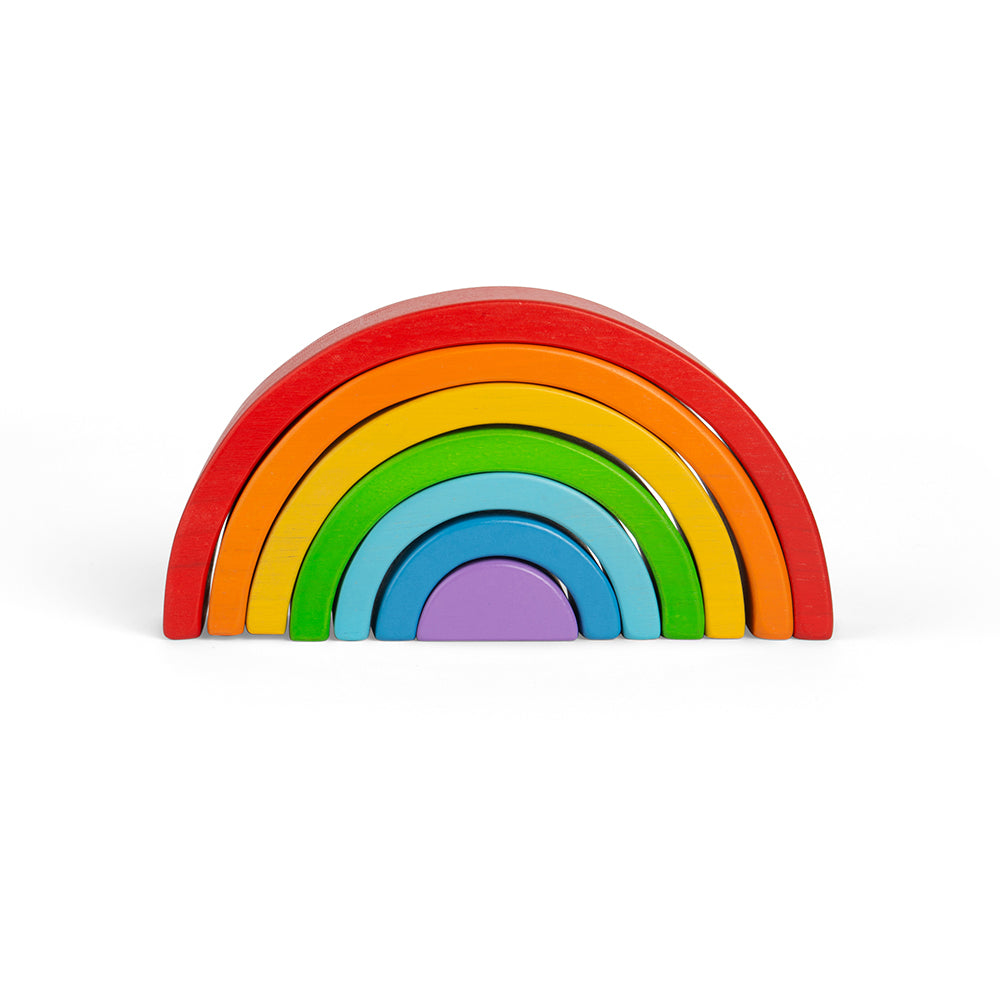 Wooden Stacking Rainbow - Small - HoneyBug 