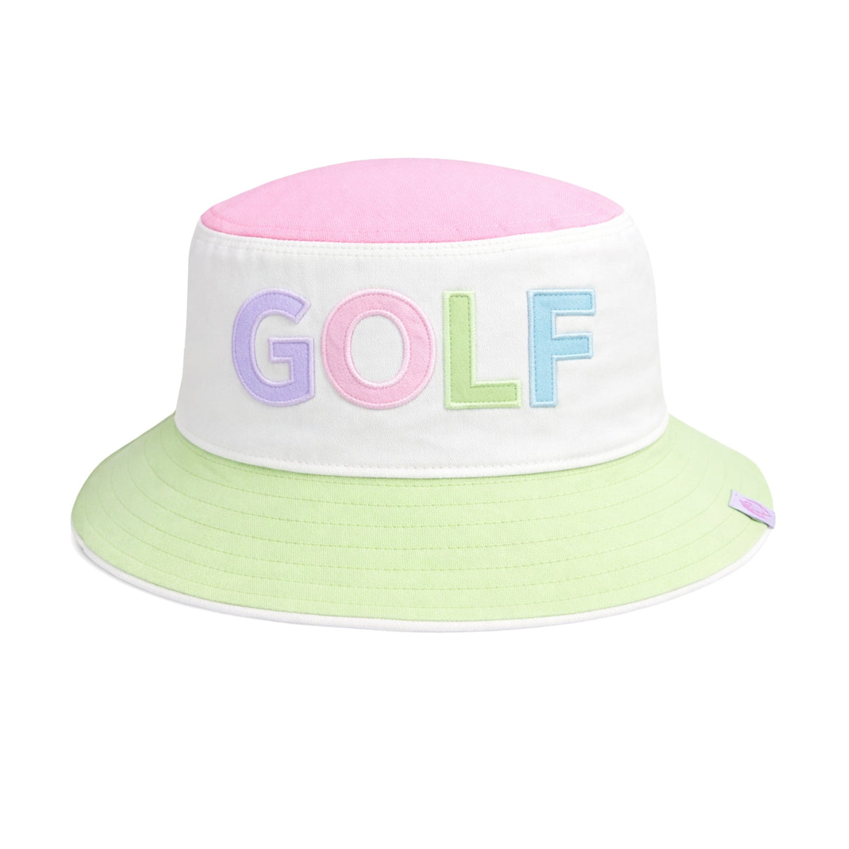 Rainbow Golf Bucket Hat