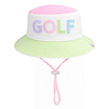 Rainbow Golf Bucket Hat
